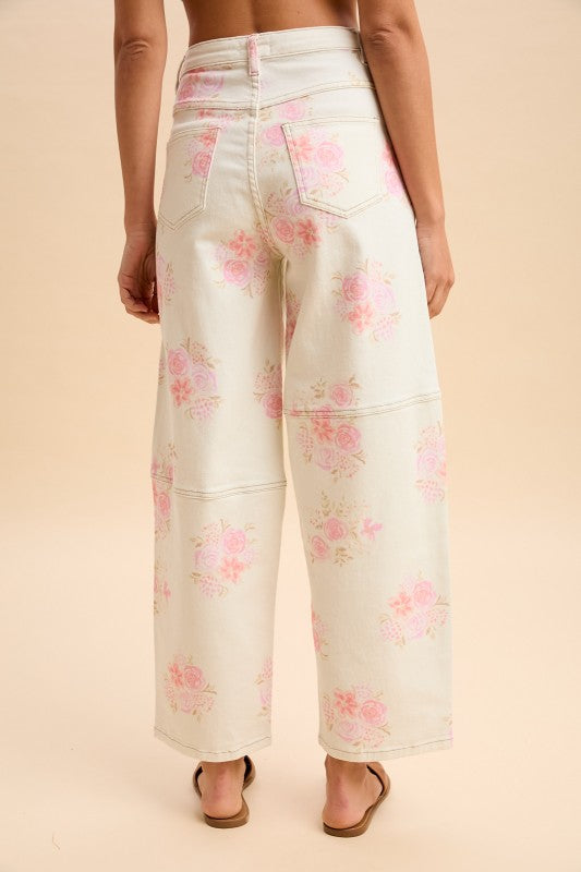 Painted Petal Jeans