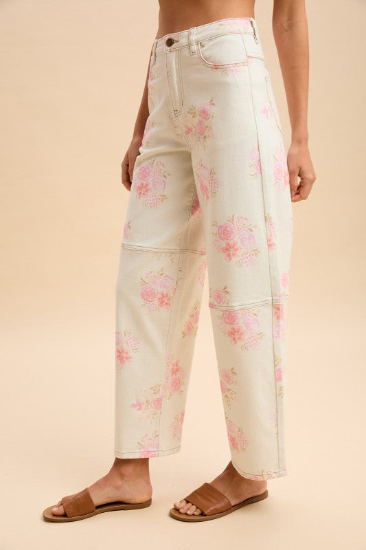 Painted Petal Jeans