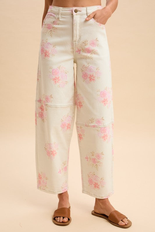 Painted Petal Jeans