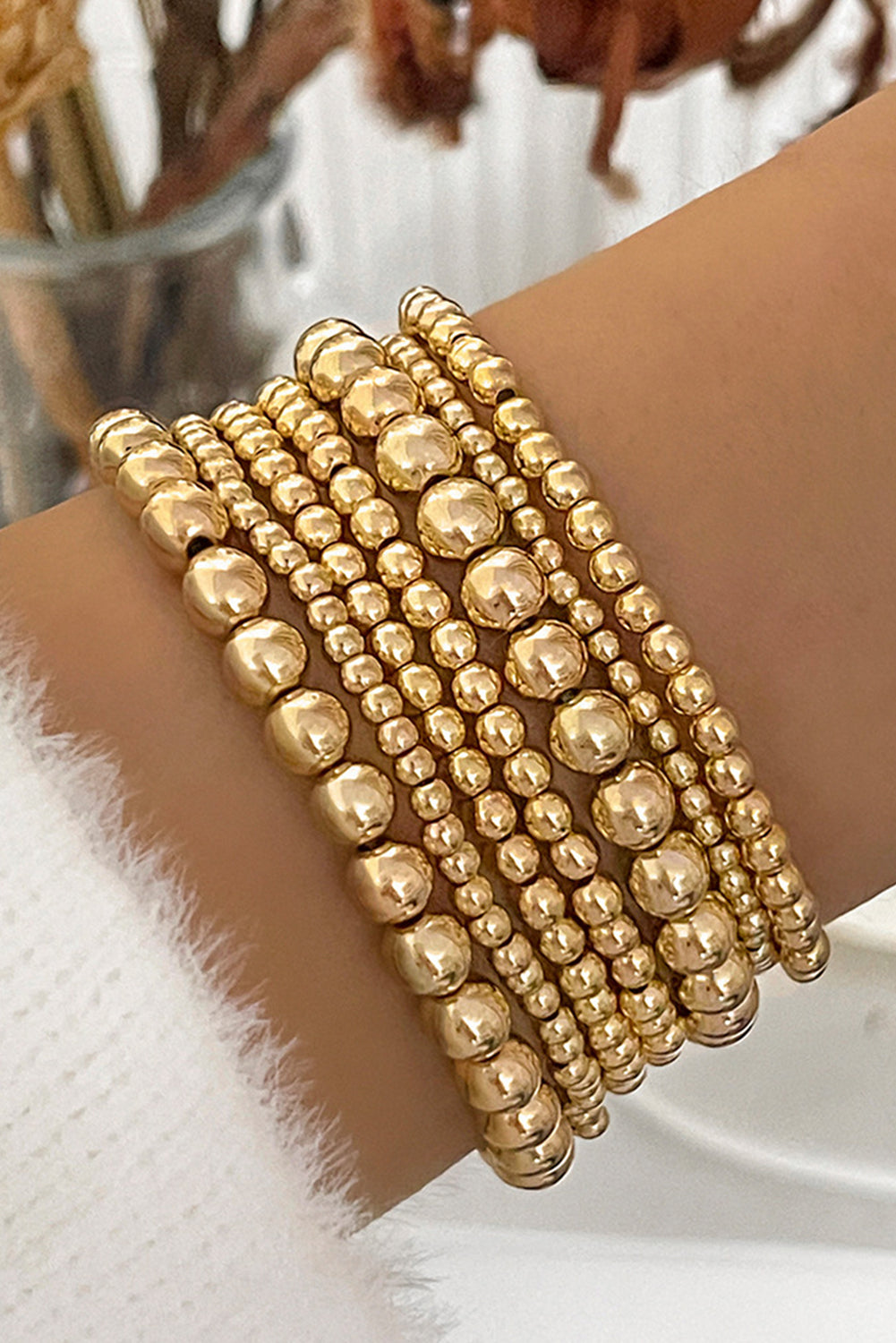 Golden Aura Bracelet Set