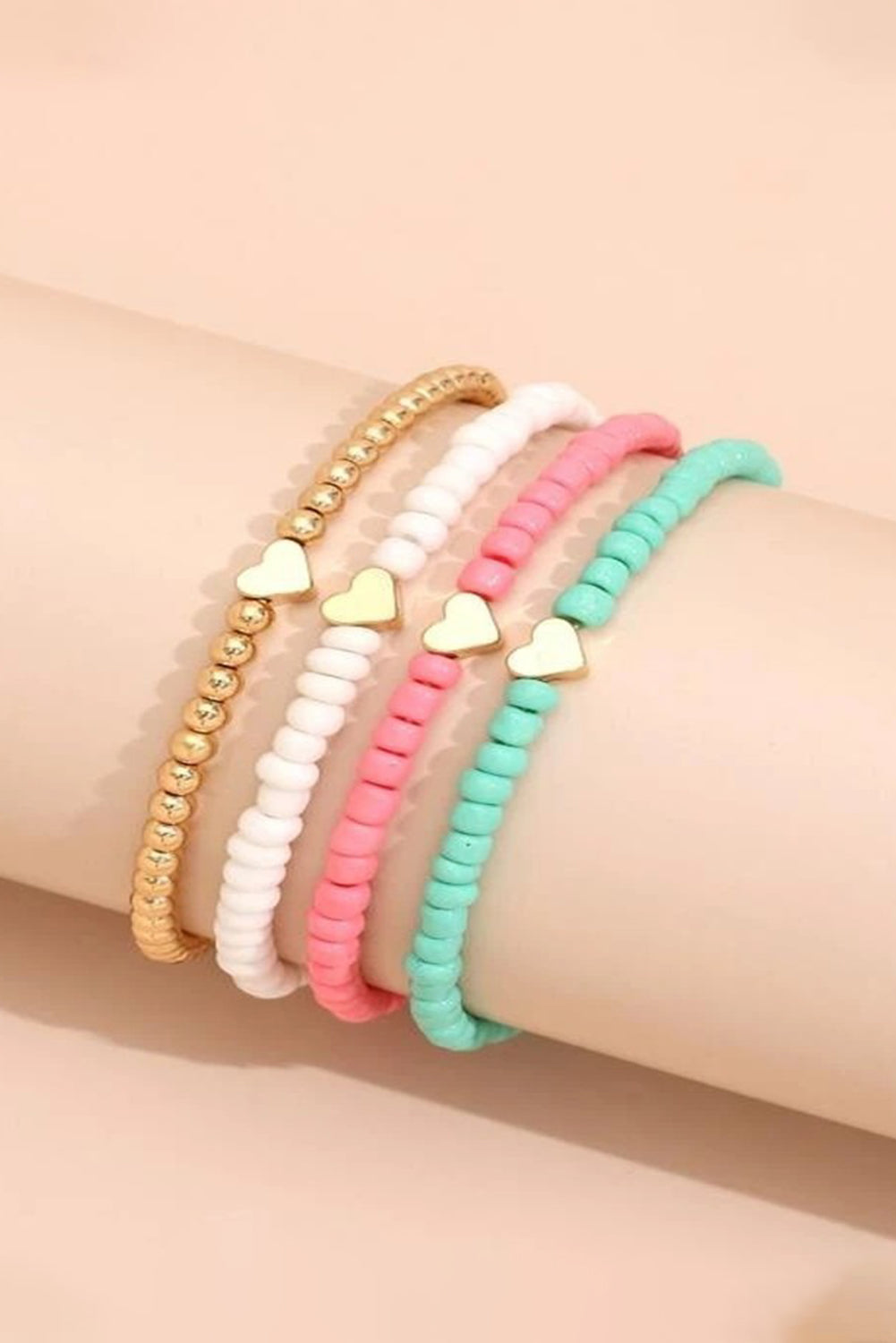 Sweetheart Stack Bracelet Set
