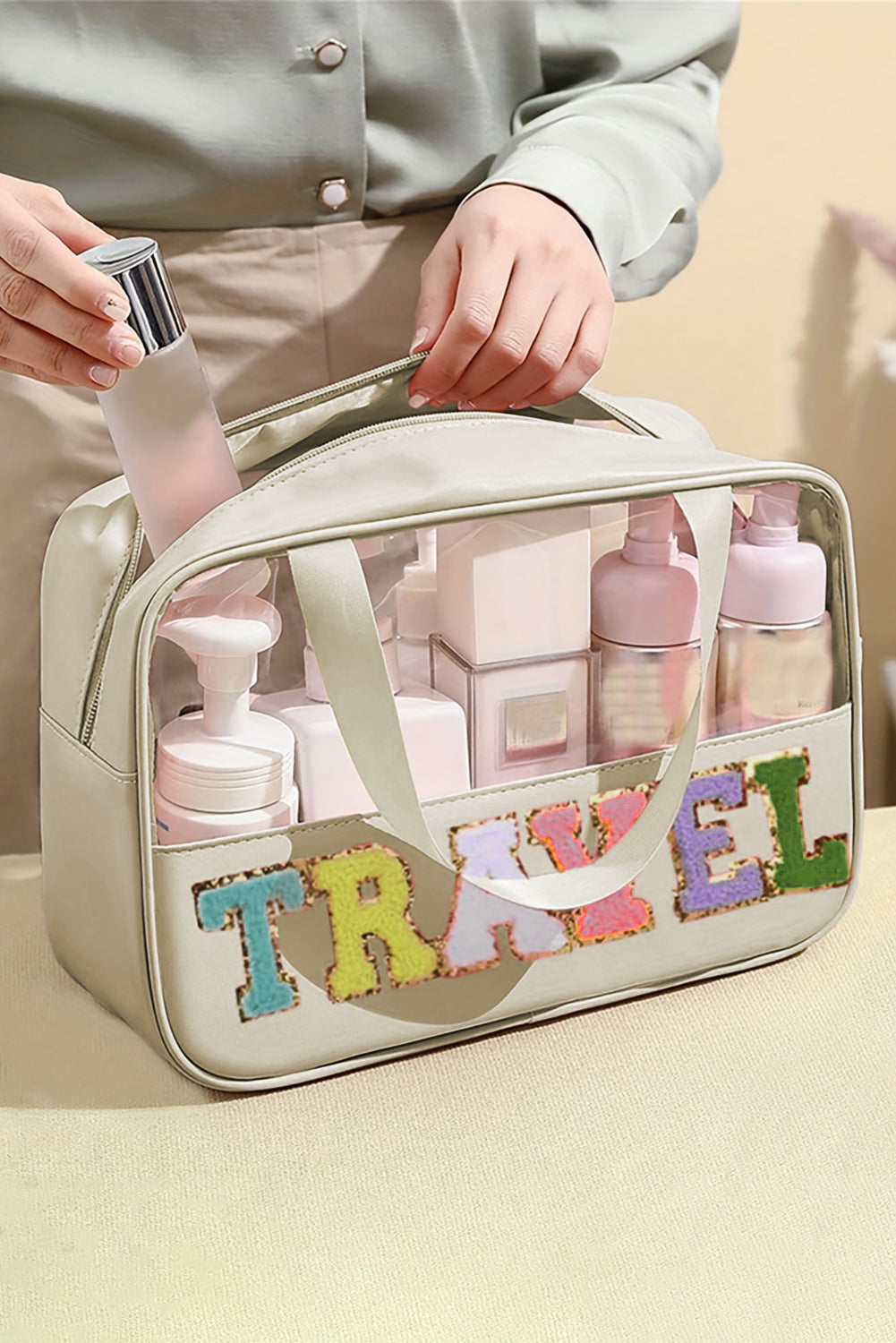 Travel Chic Clear Cosmetic Bag