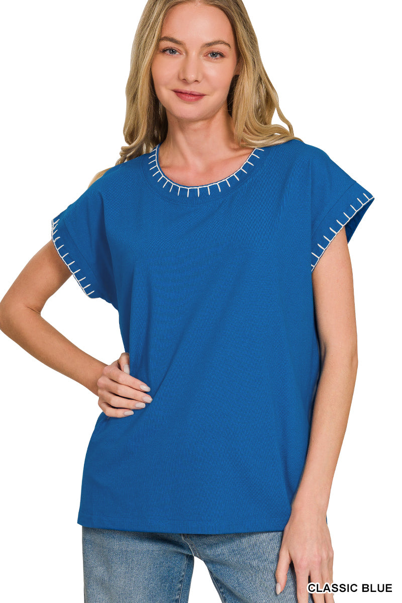 Simply Stitched Top