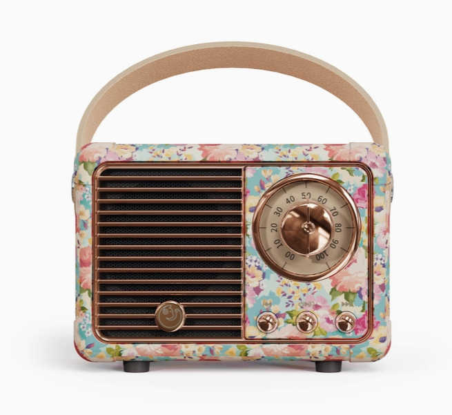 Vintage Mini Bluetooth Speaker