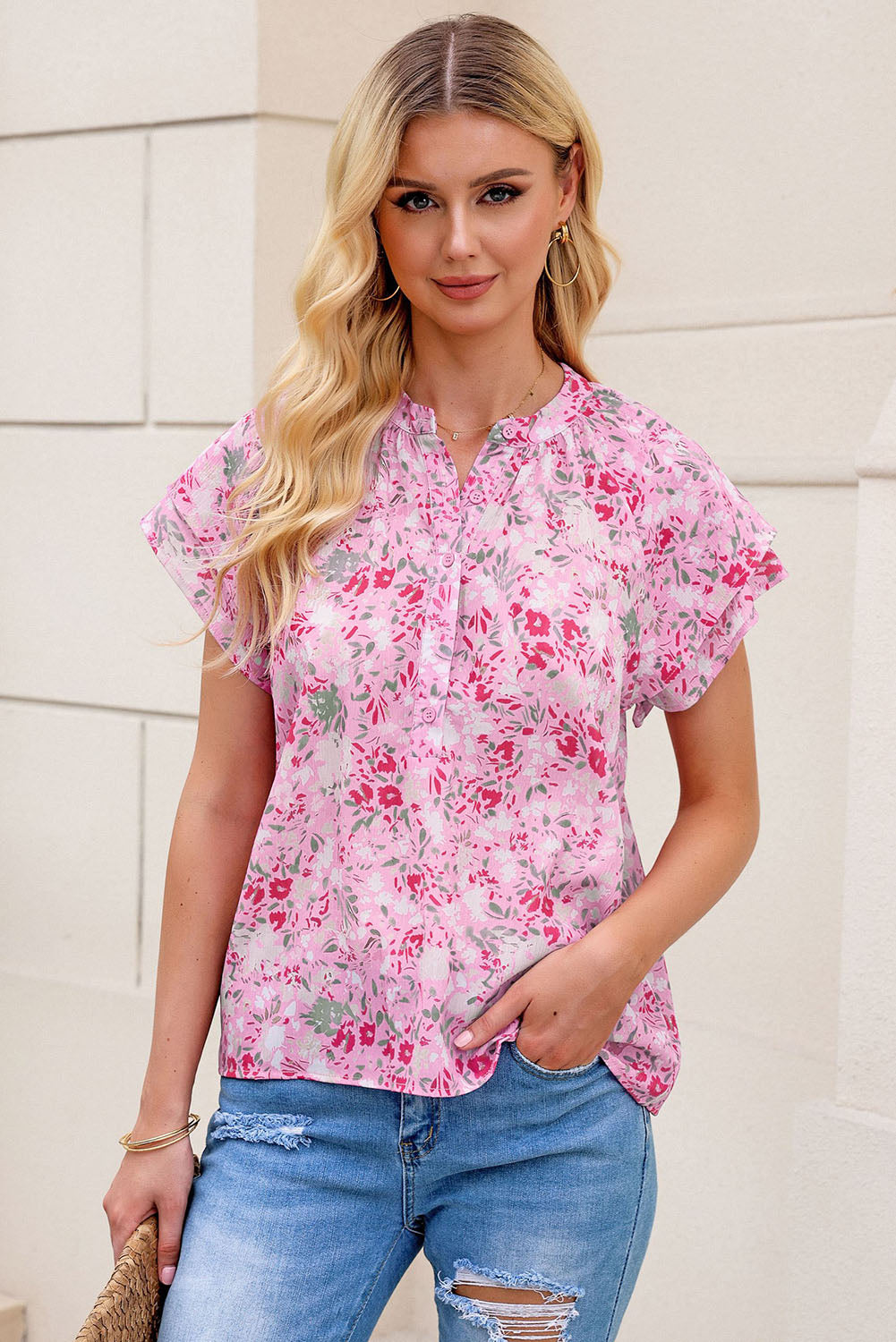 The Blushing Garden Top