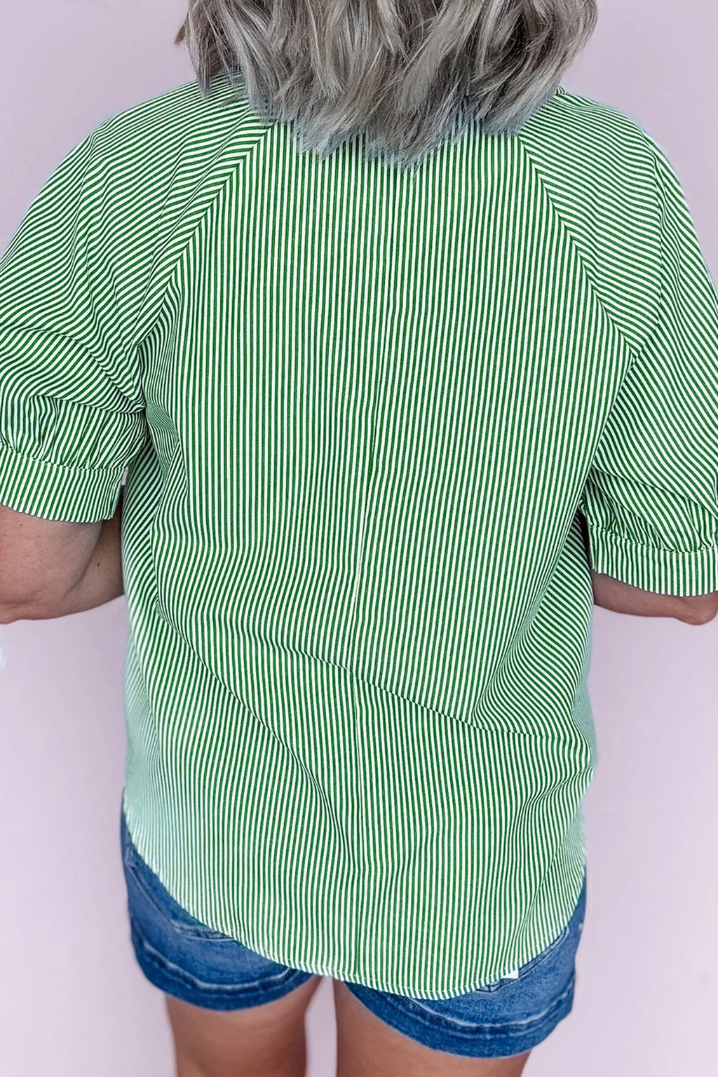 The Greenline Split Neck Top