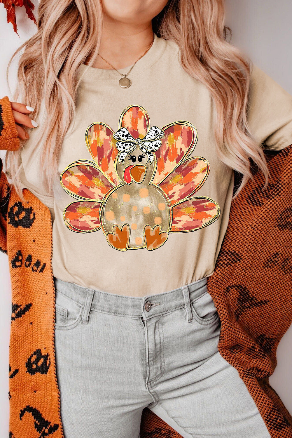 Gobble & Grace Bow Tee