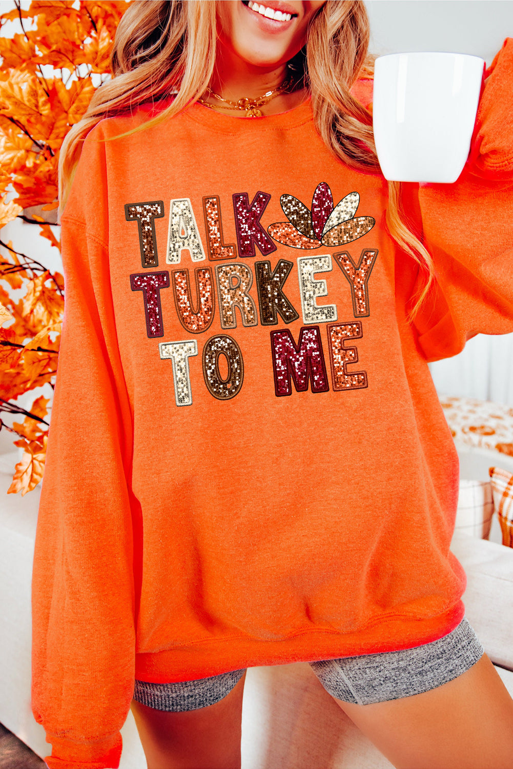 Talk Turkey Cozy Sweatshirt