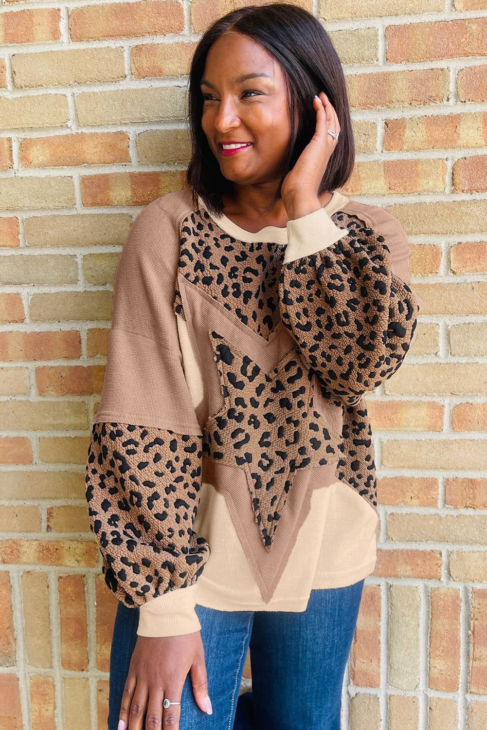 Starstruck Leopard Sweatshirt