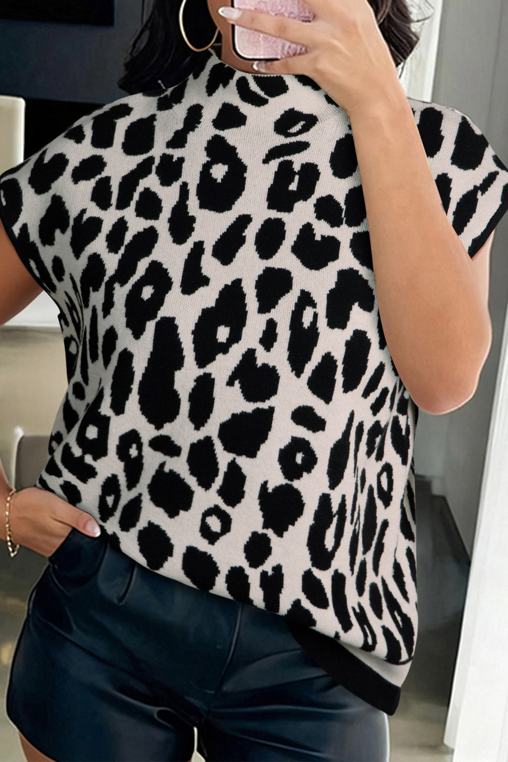 The City Chic Leopard Sweater