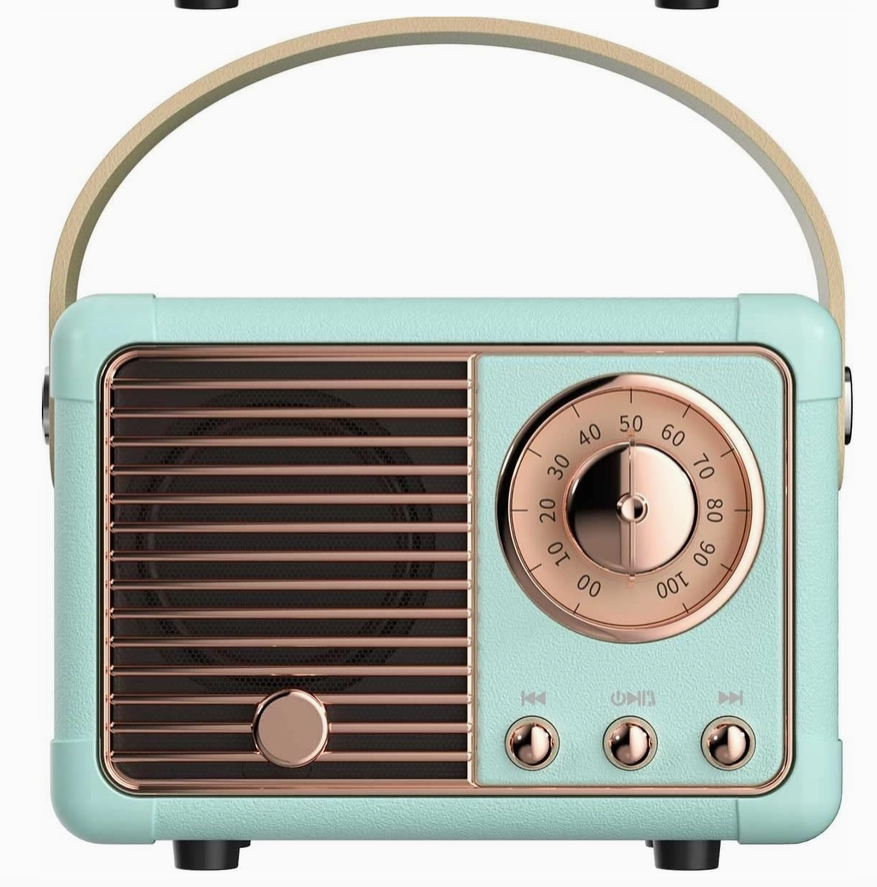 Vintage Mini Bluetooth Speaker