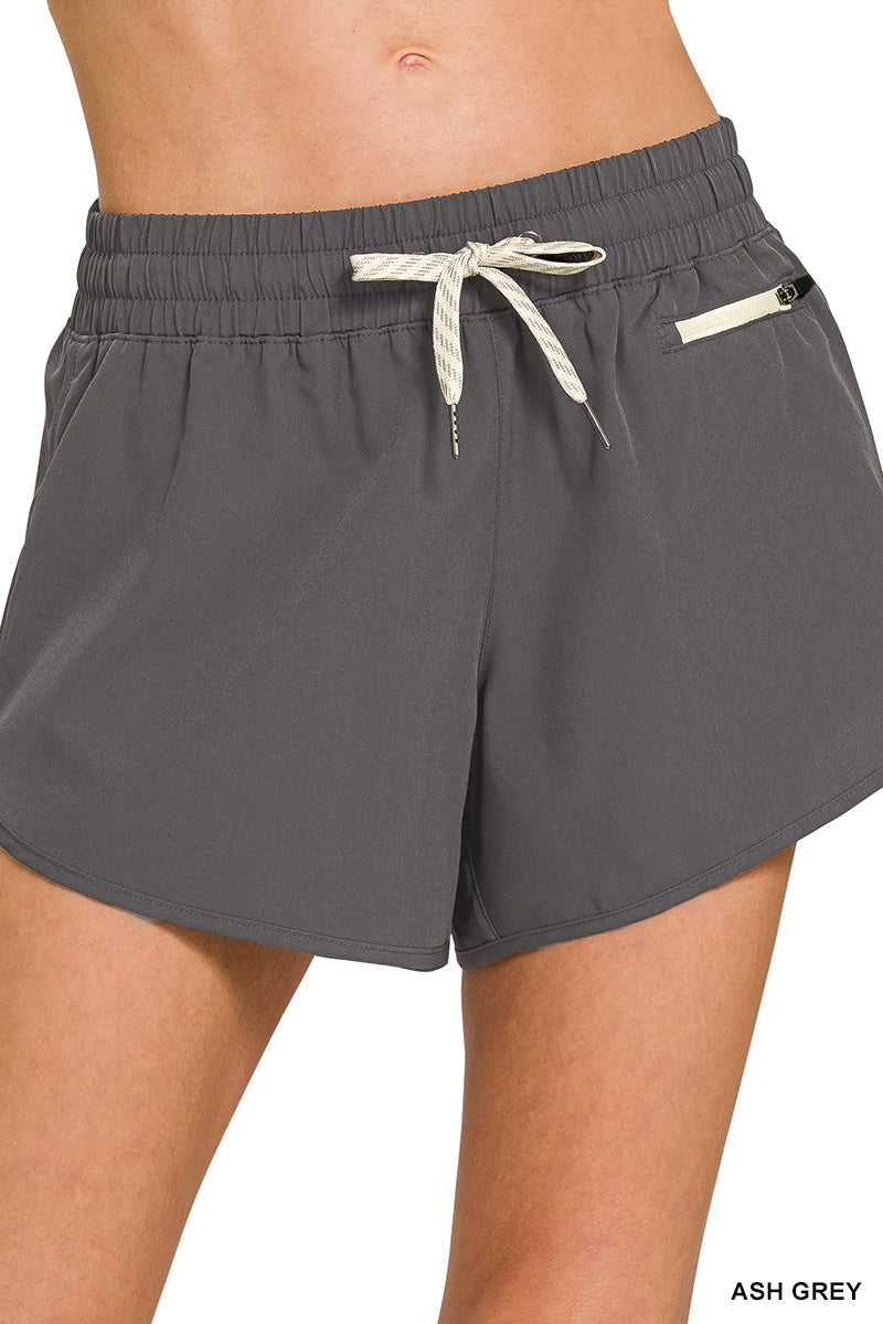 Active Lined Shorts