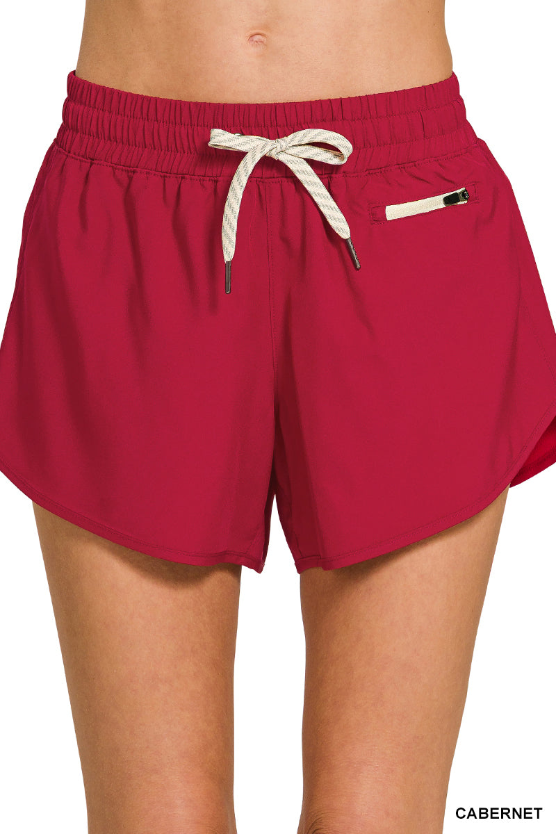 Active Lined Shorts