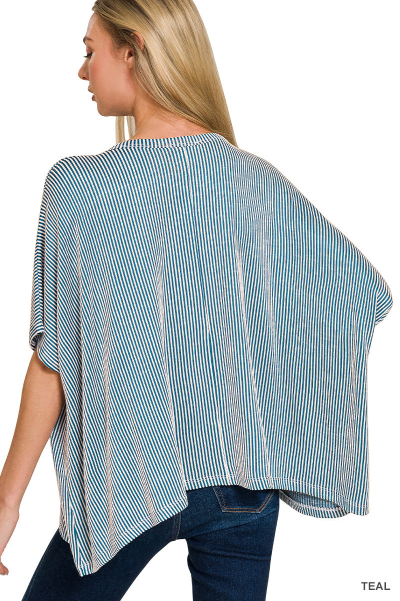 Relaxed Ribbed Top