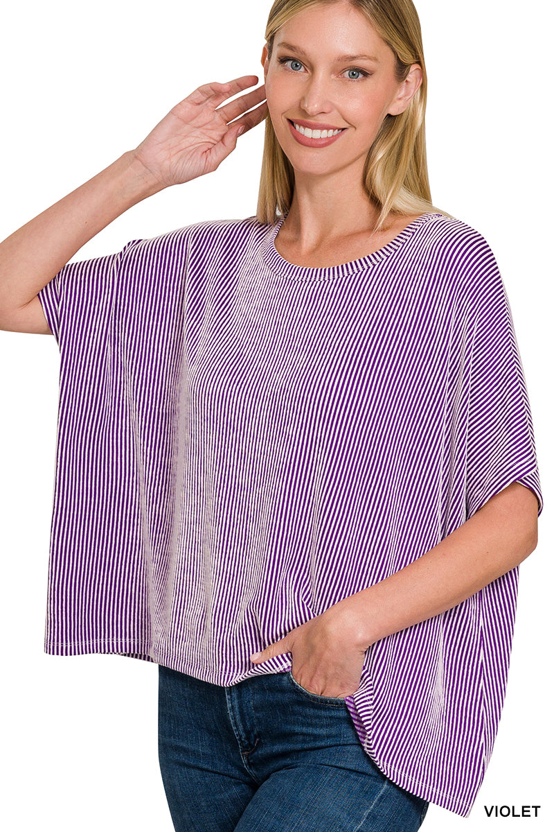 Relaxed Ribbed Top