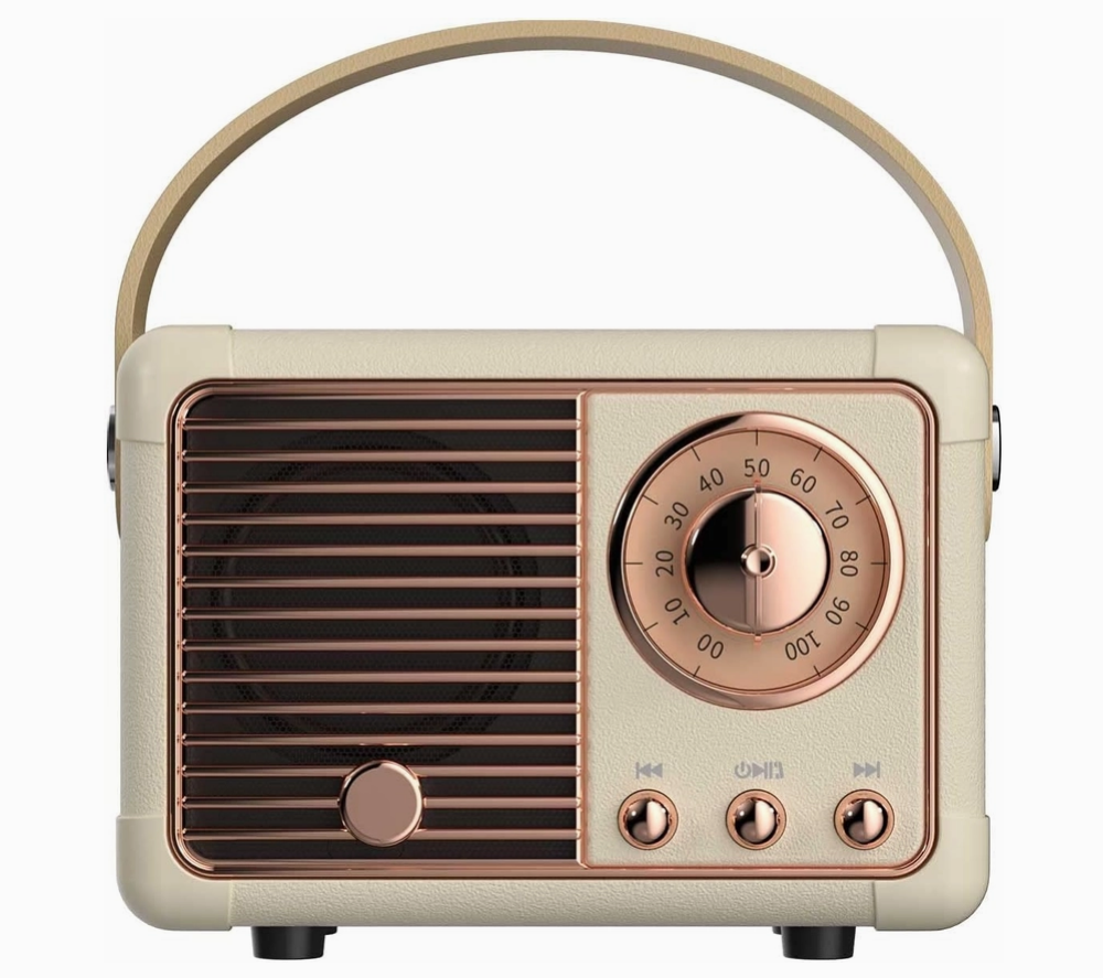 Vintage Mini Bluetooth Speaker