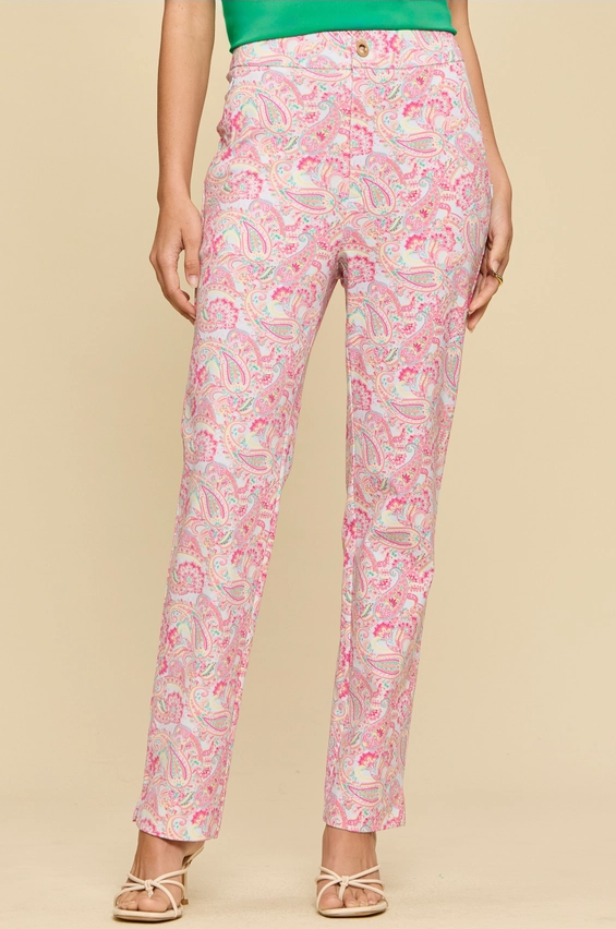 Sun-Cool Paisley Pants